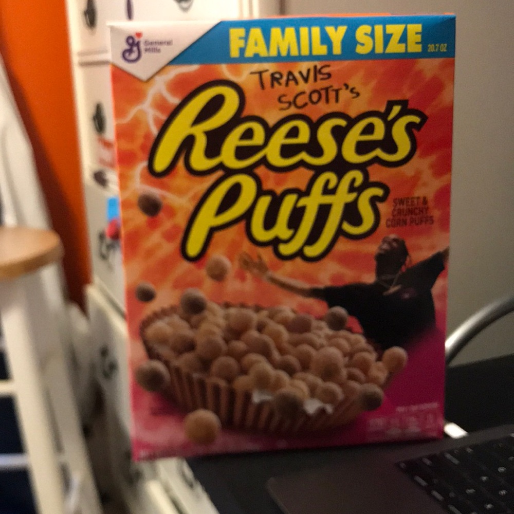 Travis Scott Limited Edition Reese’s Puffs Cereal
